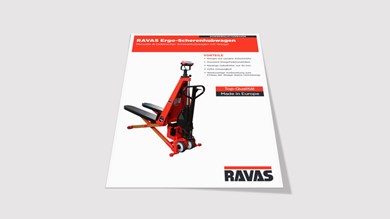 RAVAS Ergo Scherenhubwagentechnical Specification