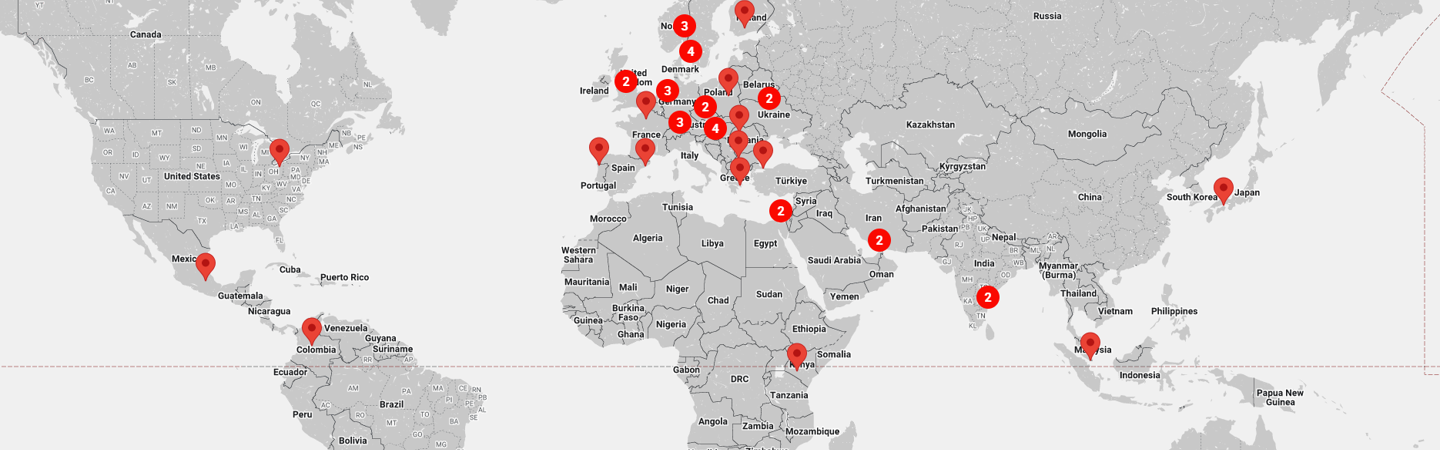 Mobile weighing dealers