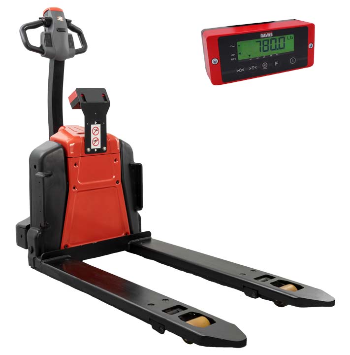 iJack-40 Large Weighing Electric Pallet Jack Scale | RAVAS