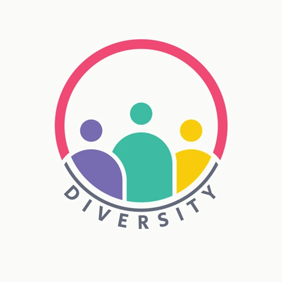 Icon for diversity and inclusion within the organisation.