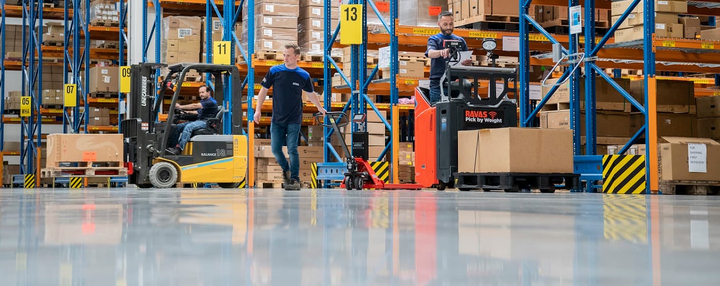 Electric Pallet Trucks 1410X560