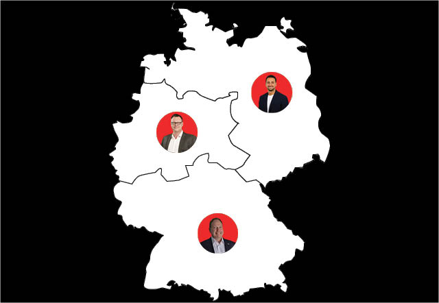 Kaart Duitsland