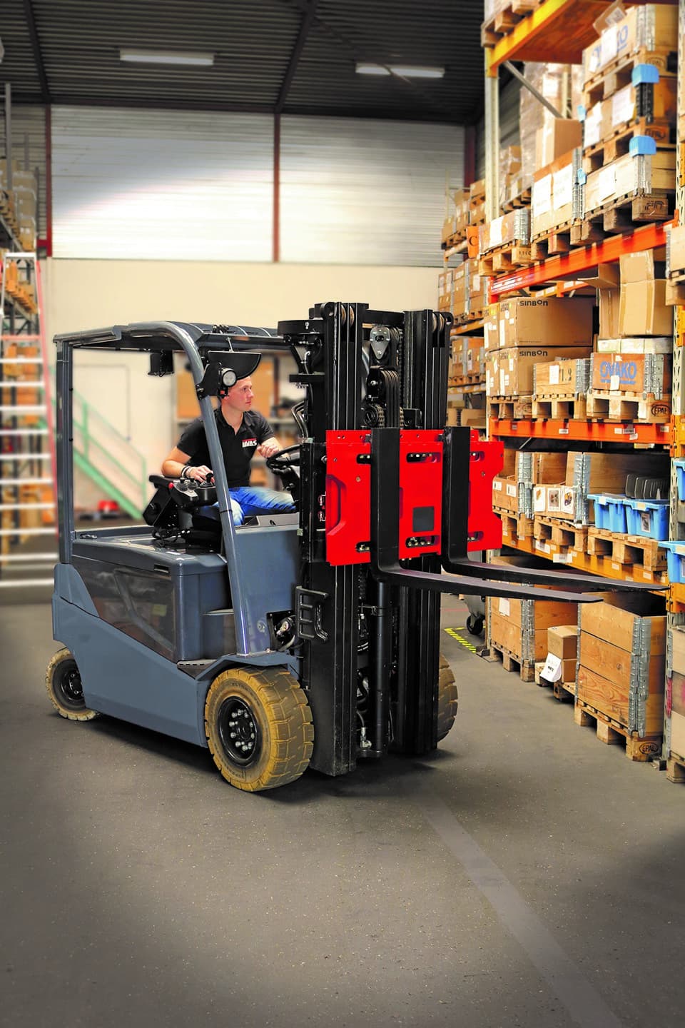 Icp On Forklift Truck